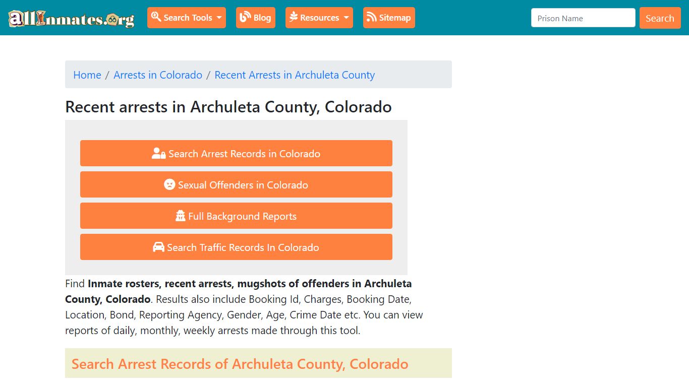 Recent arrests in Archuleta County, Colorado | Mugshots, Rosters ...